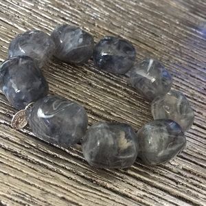 Tarina Tarantino blue marble bracelet